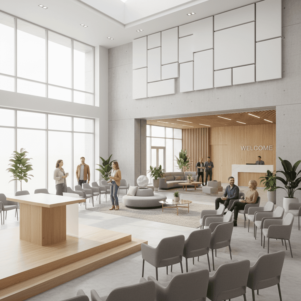 MSI Orange County church building and sanctuary
