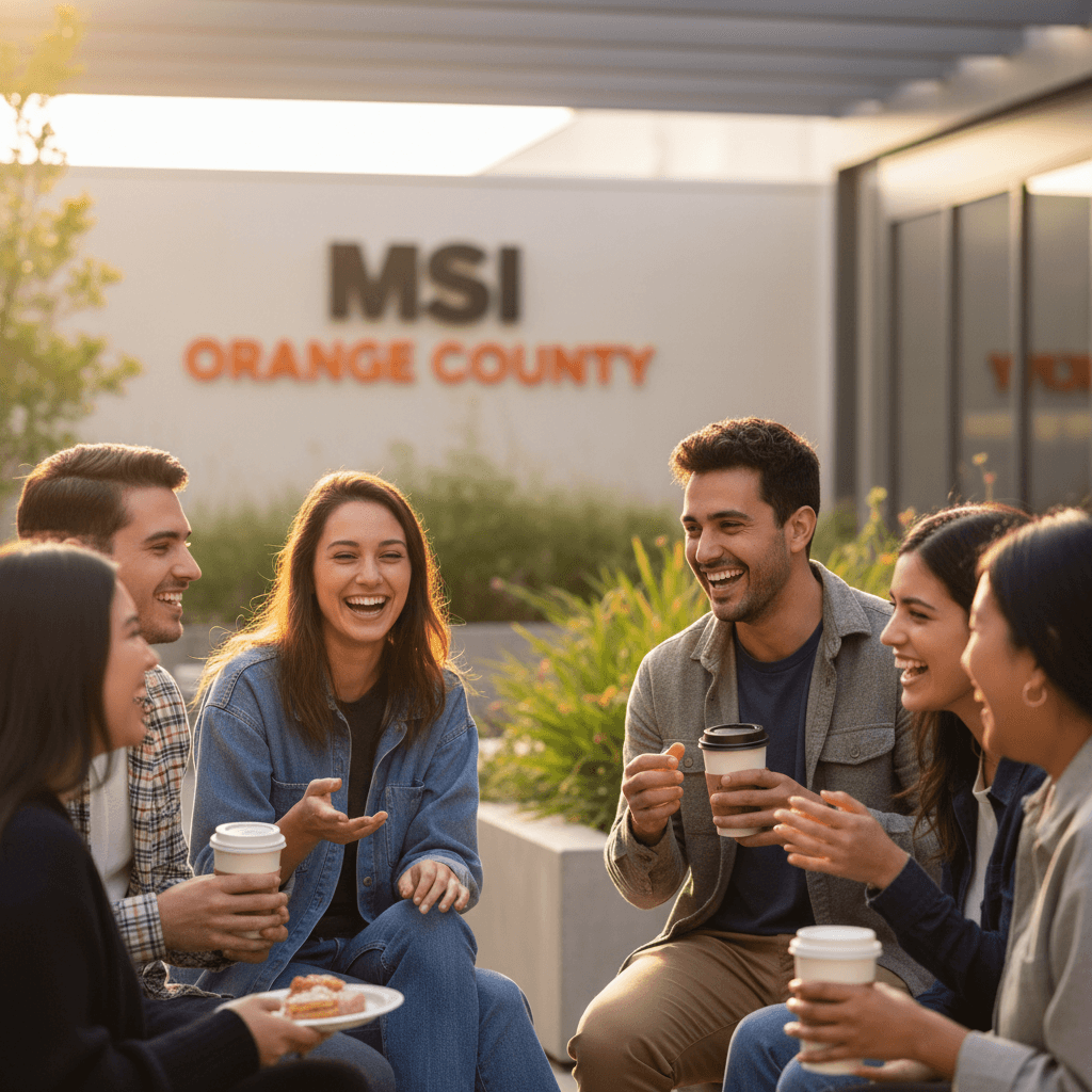 Young adults fellowship and conversation