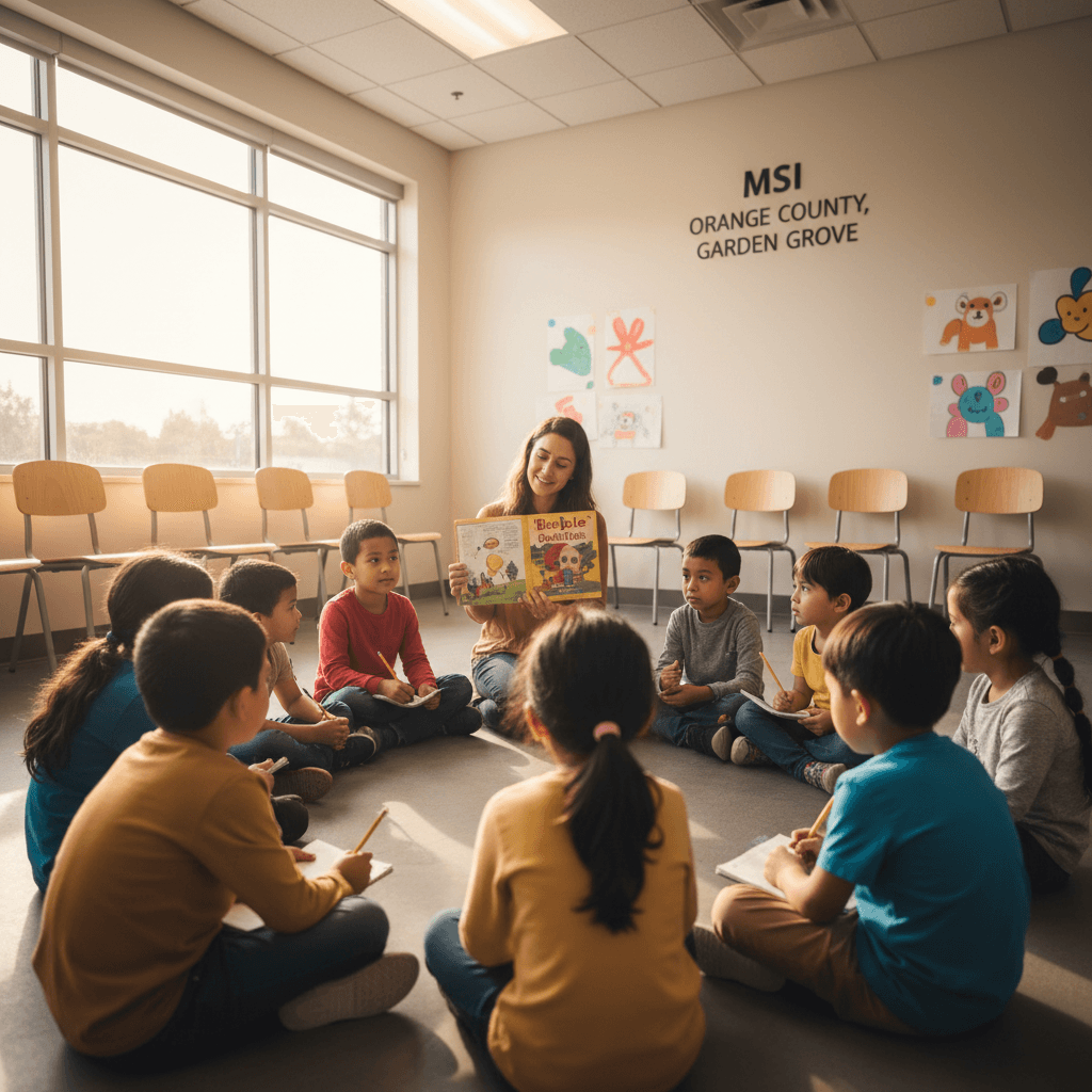 Children engaged in Bible study session