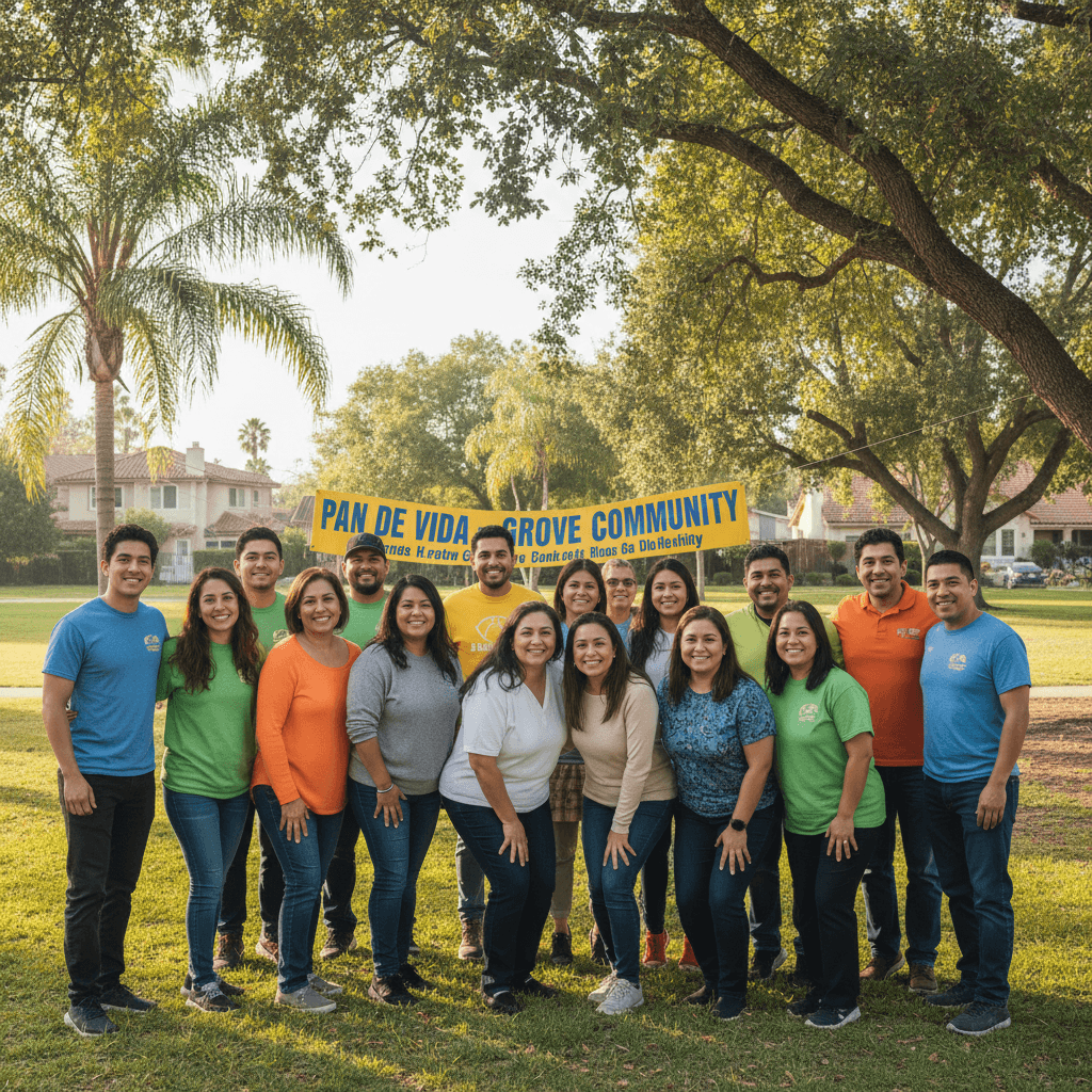 Pan de Vida community gathering and fellowship