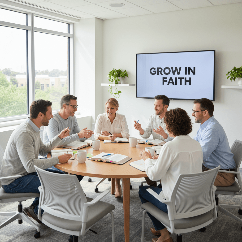 Bible study and discipleship group at MSI Orange County